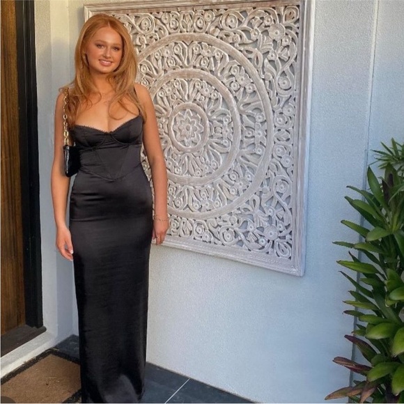 House of CB Black Maxi Dress - Picture 1 of 10